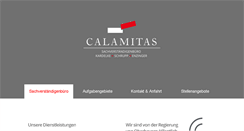Desktop Screenshot of calamitas.de